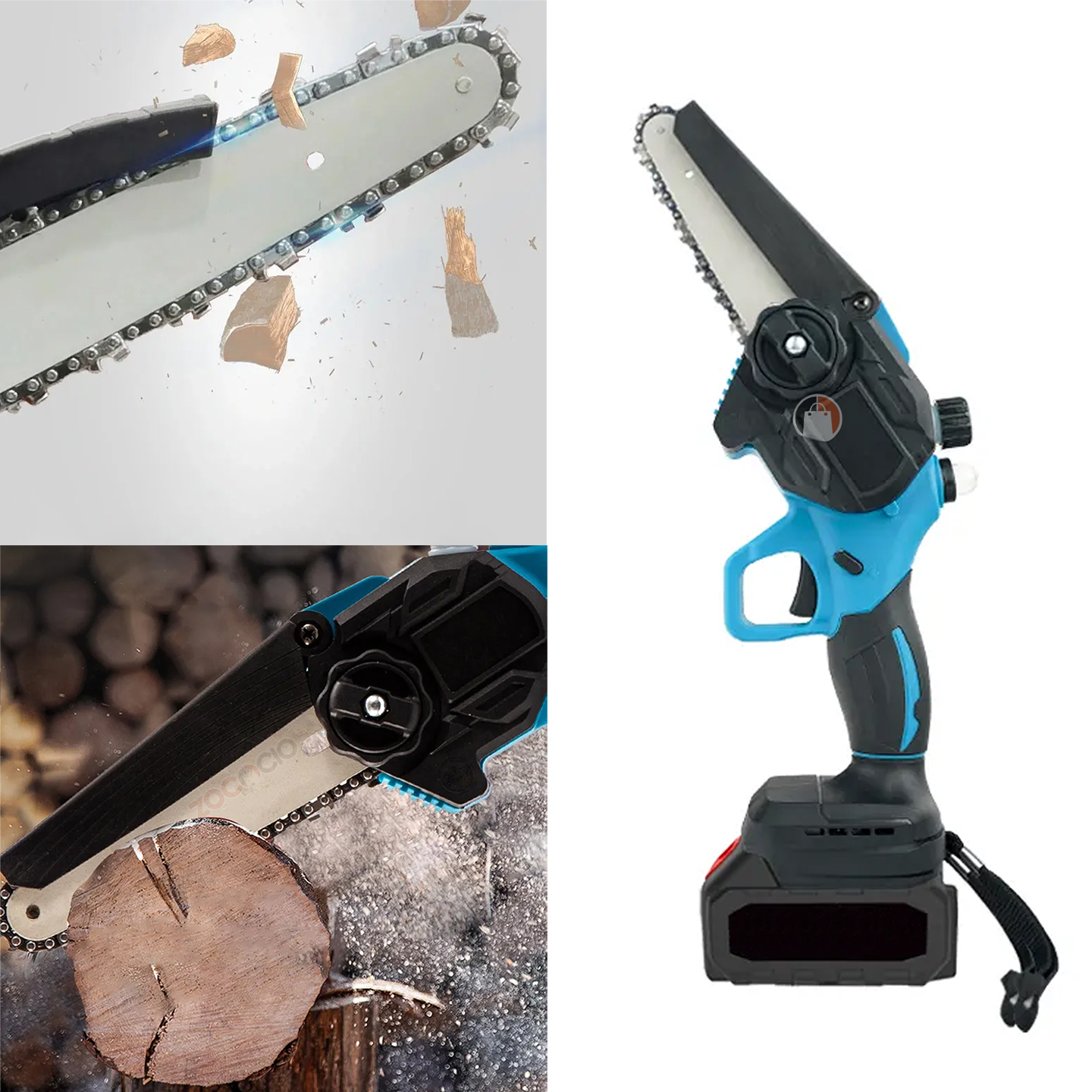 Miniatura 2 de Mini Moto Sierra Inalámbrica Portable Re